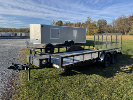 Used 2023 Big Tex Trailers 18 LST Landscape Trailer