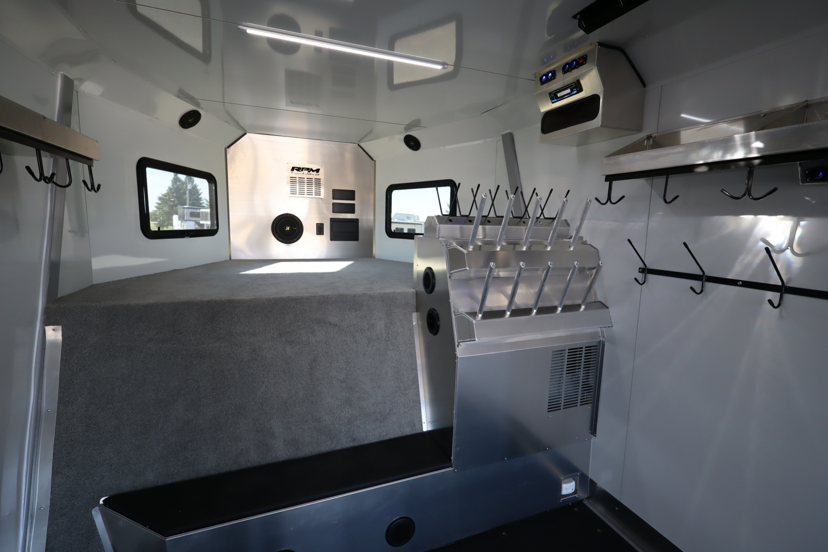 New 2026 Trails West 28' GN RPM Snowmobile Trailer