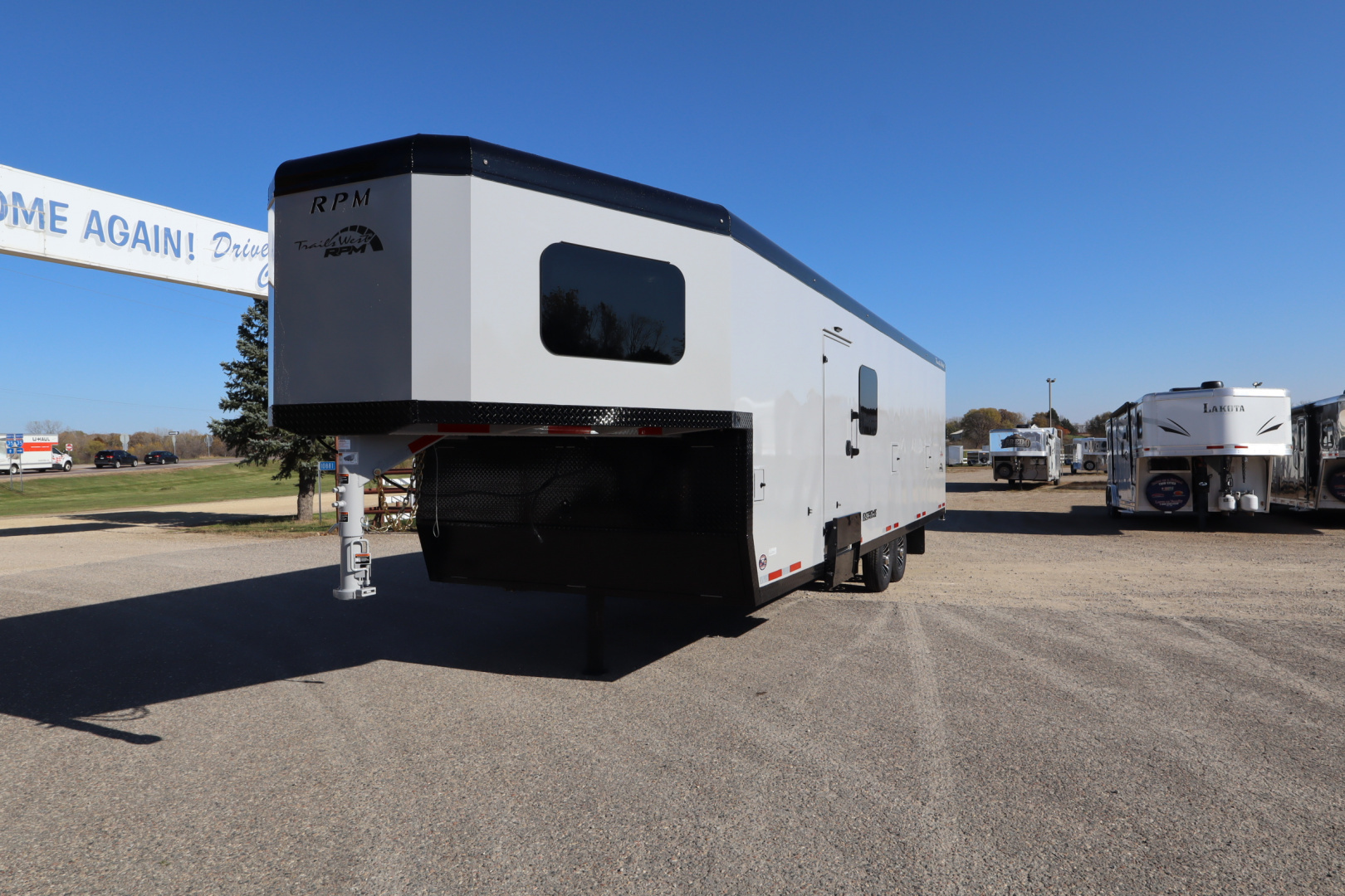 New 2026 Trails West 28' GN RPM Snowmobile Trailer