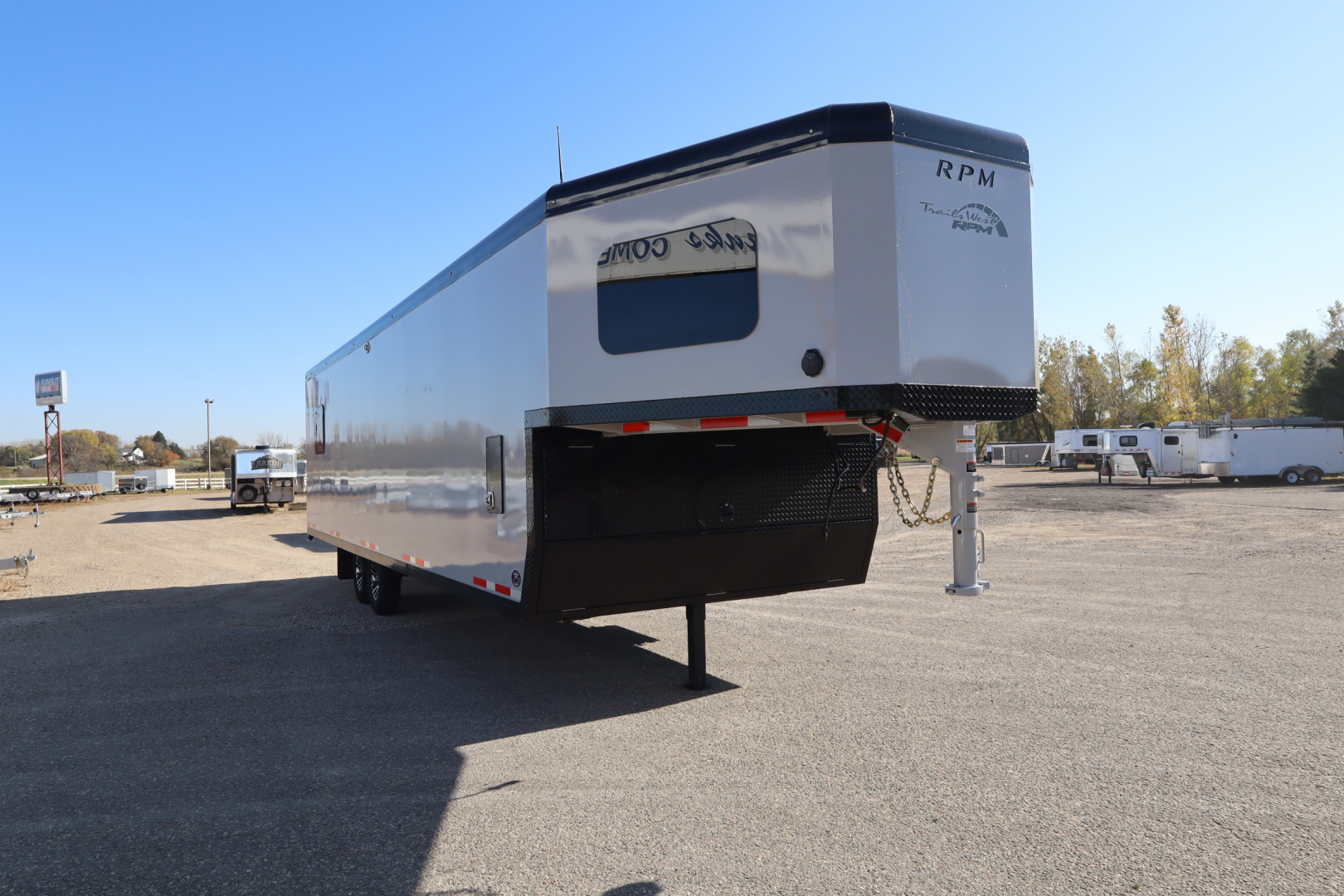New 2026 Trails West 28' GN RPM Snowmobile Trailer
