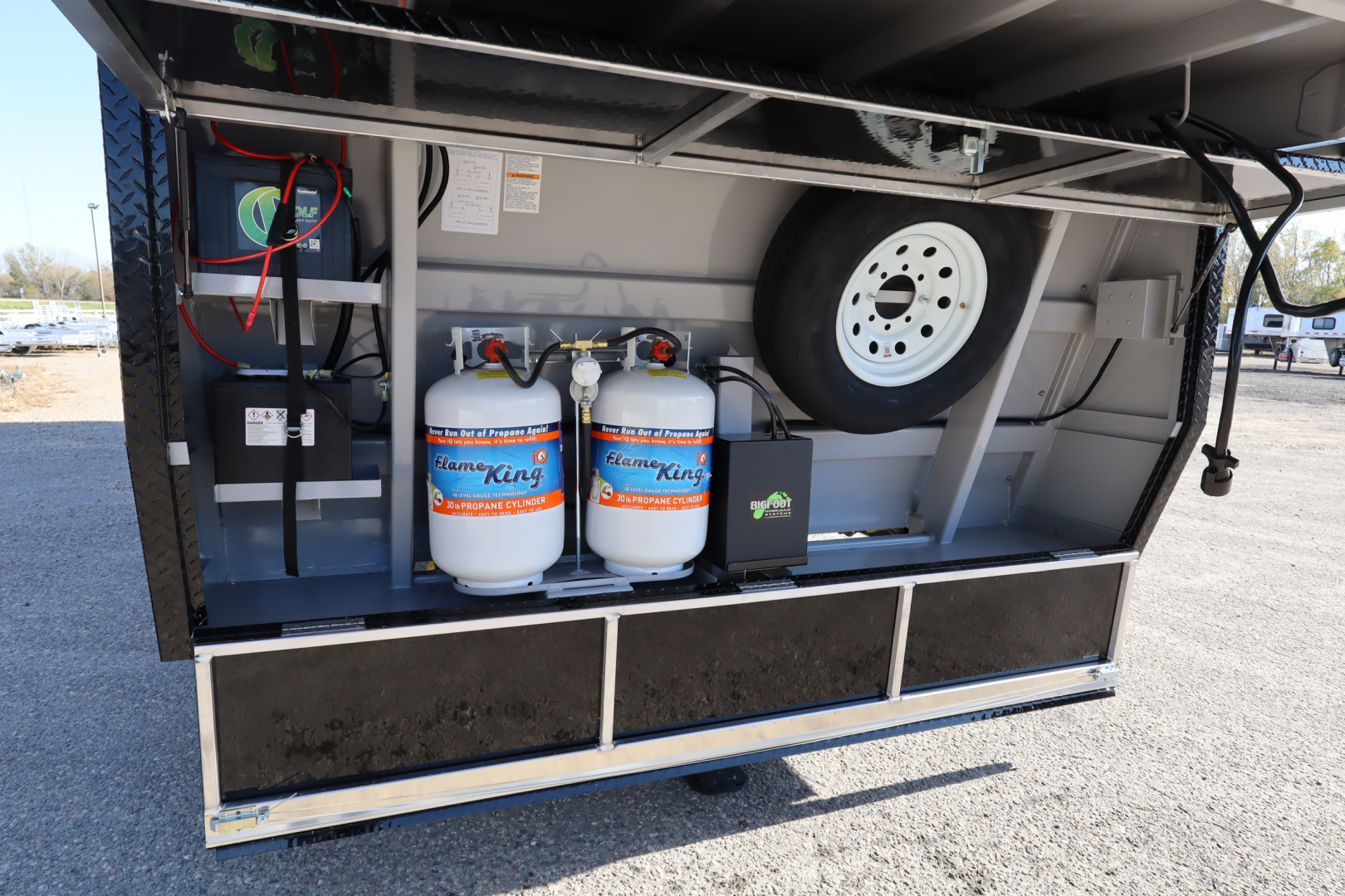 New 2026 Trails West 28' GN RPM Snowmobile Trailer