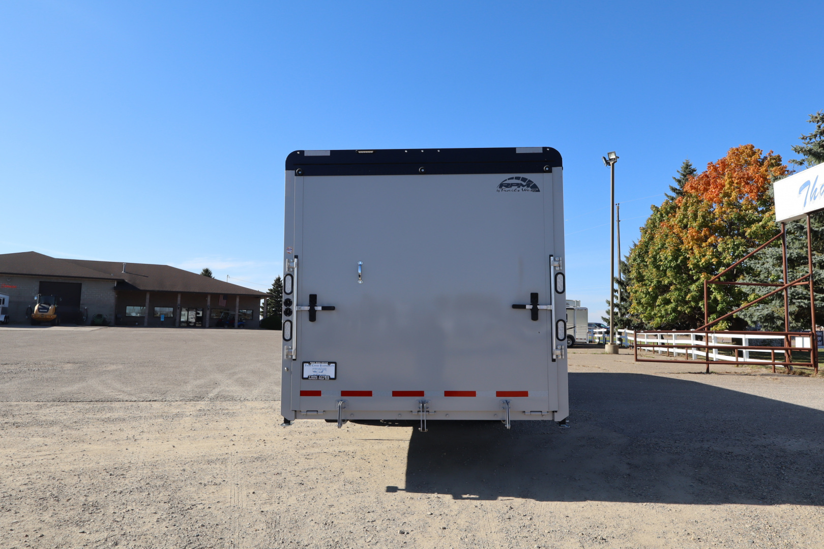 New 2026 Trails West 28' GN RPM Snowmobile Trailer