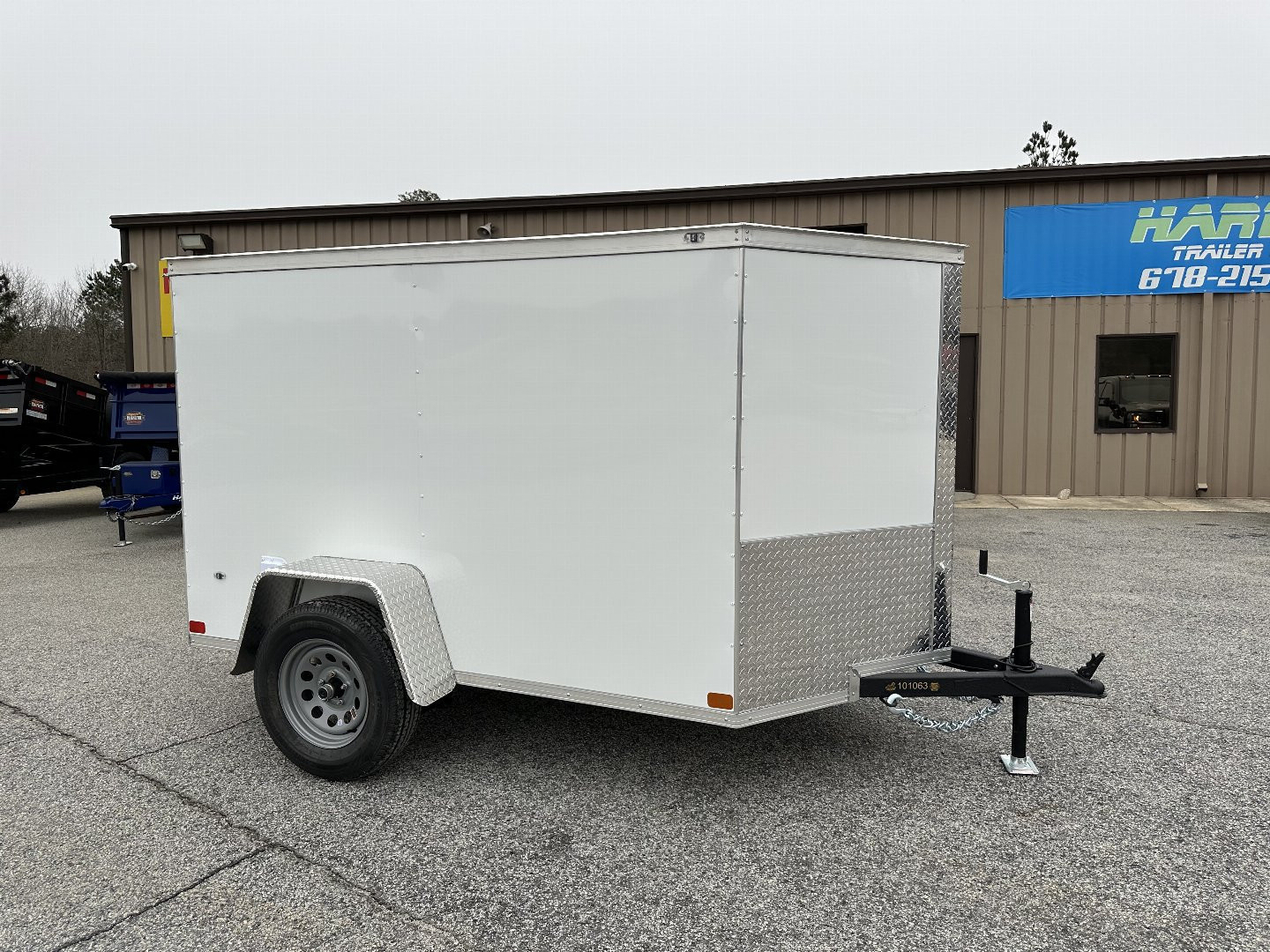 New 2026 COVERED WAGON 5X8 SINGLE AXLE ENCLOSED TRAILER