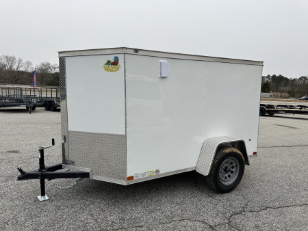 New 2026 COVERED WAGON 5X8 SINGLE AXLE ENCLOSED TRAILER