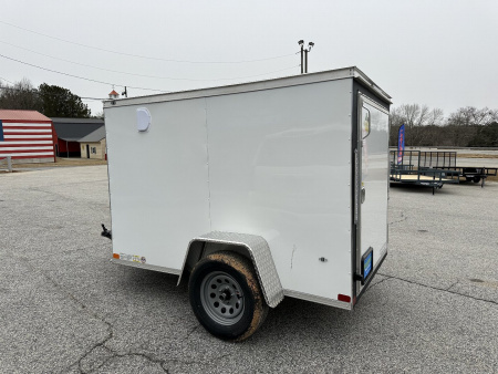 New 2026 COVERED WAGON 5X8 SINGLE AXLE ENCLOSED TRAILER