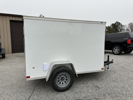 New 2026 COVERED WAGON 5X8 SINGLE AXLE ENCLOSED TRAILER