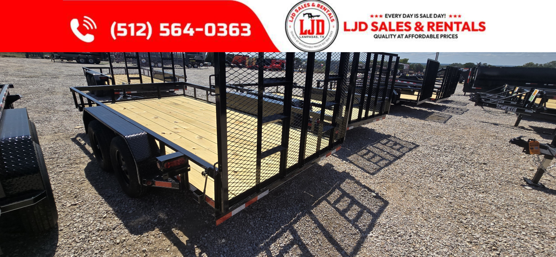 New 2026 Lacosta Trailers - Utility Trailer - 83" x 16' Utility Trailer