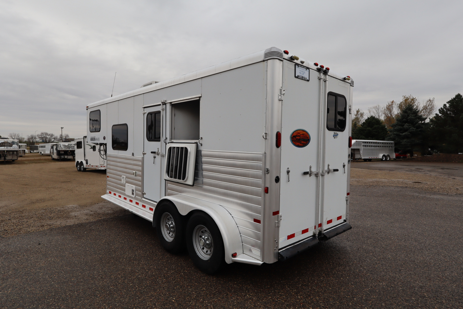 Used 2012 Sundowner 2 Horse LQ Horse Trailer