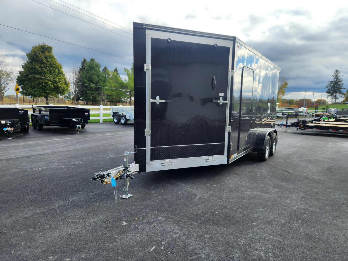 New 2026 LEGEND TRAILERS 7X19TSTA35 Snowmobile Trailer