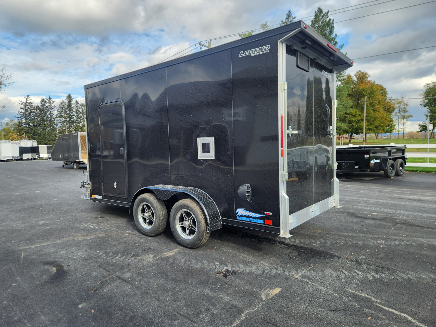 New 2026 LEGEND TRAILERS 7X19TSTA35 Snowmobile Trailer