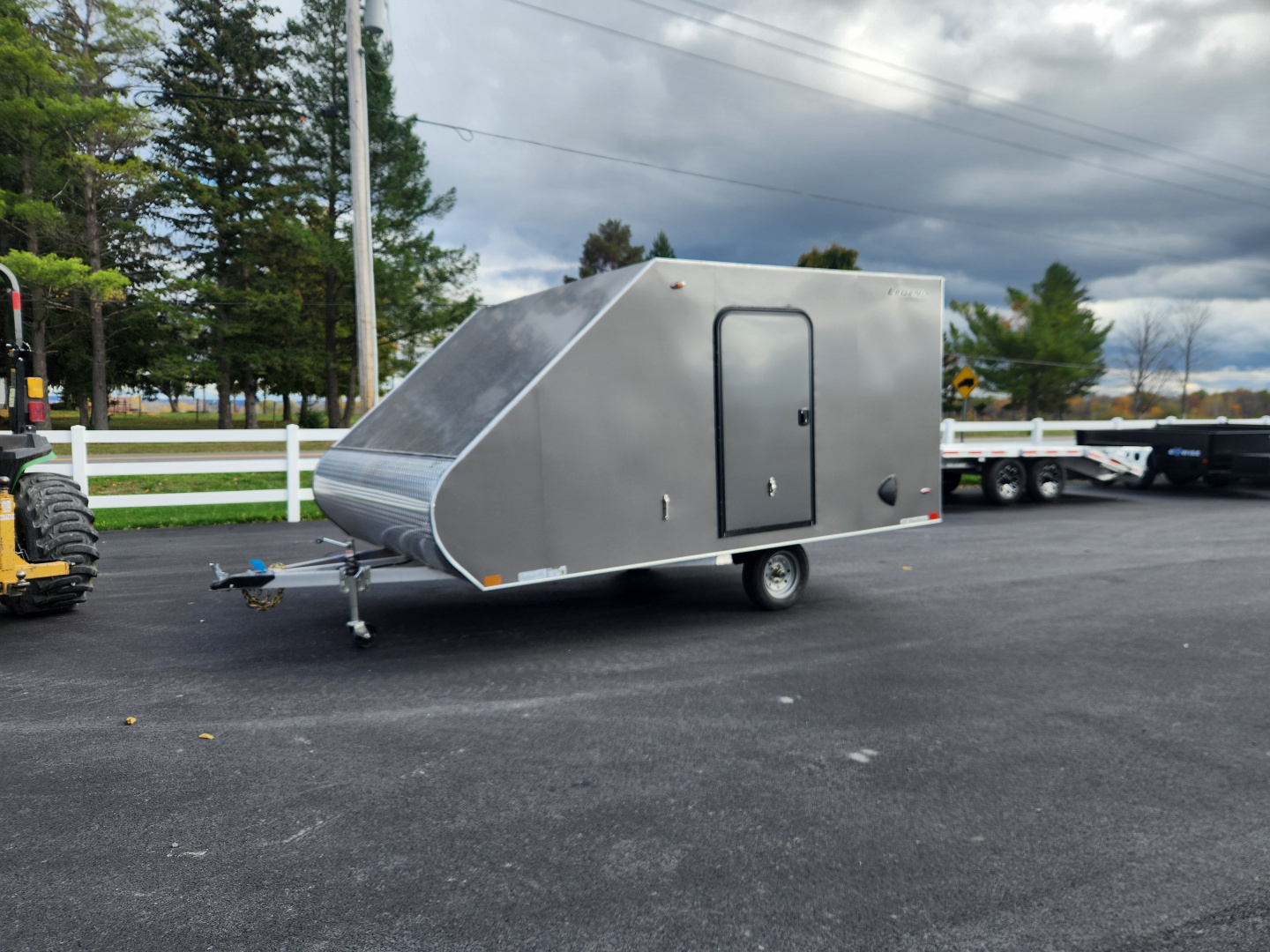 New 2026 Legend Trailers 8.5X13SL Snowmobile Trailer