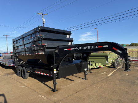 New 2026 Iron Bull DBG14 83x16 Dump Trailer