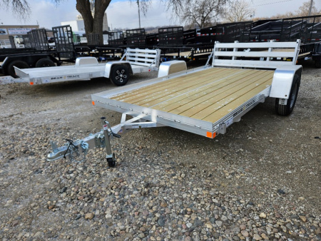 New 2026 Bear Track 76 x12' Utility Trailer