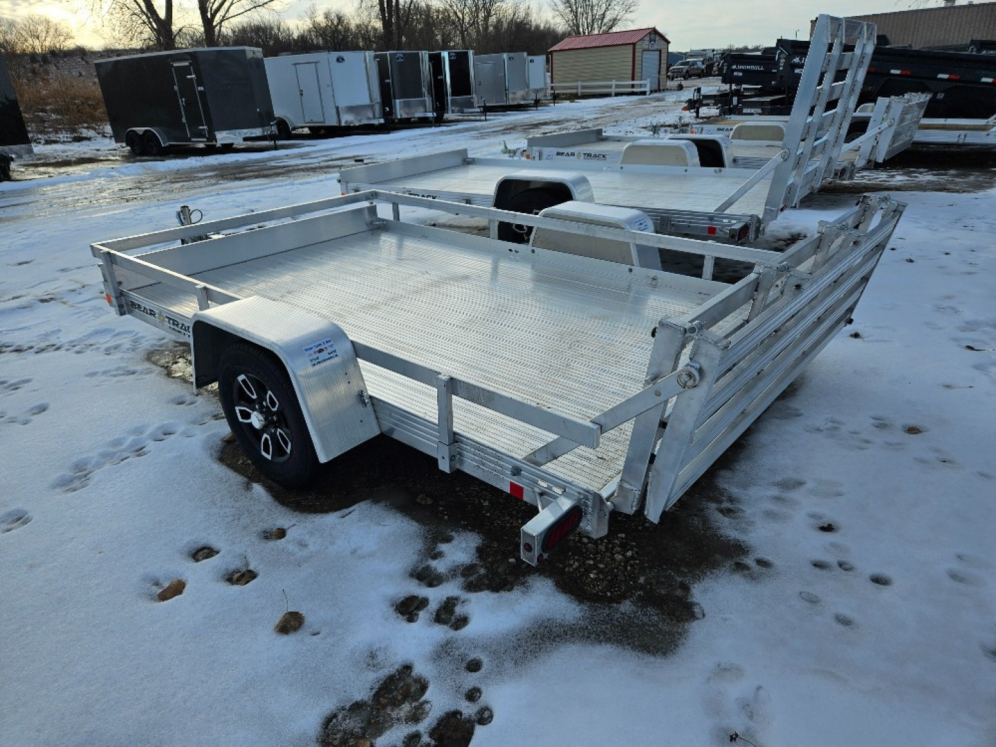 New 2026 Bear Track 76"x10' Utility Trailer