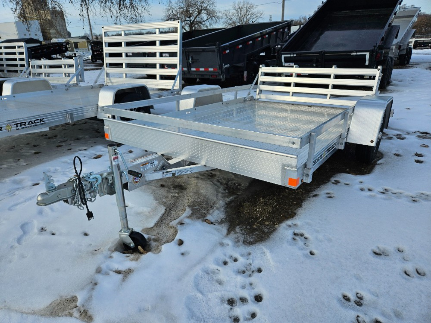 New 2026 Bear Track 76"x10' Utility Trailer