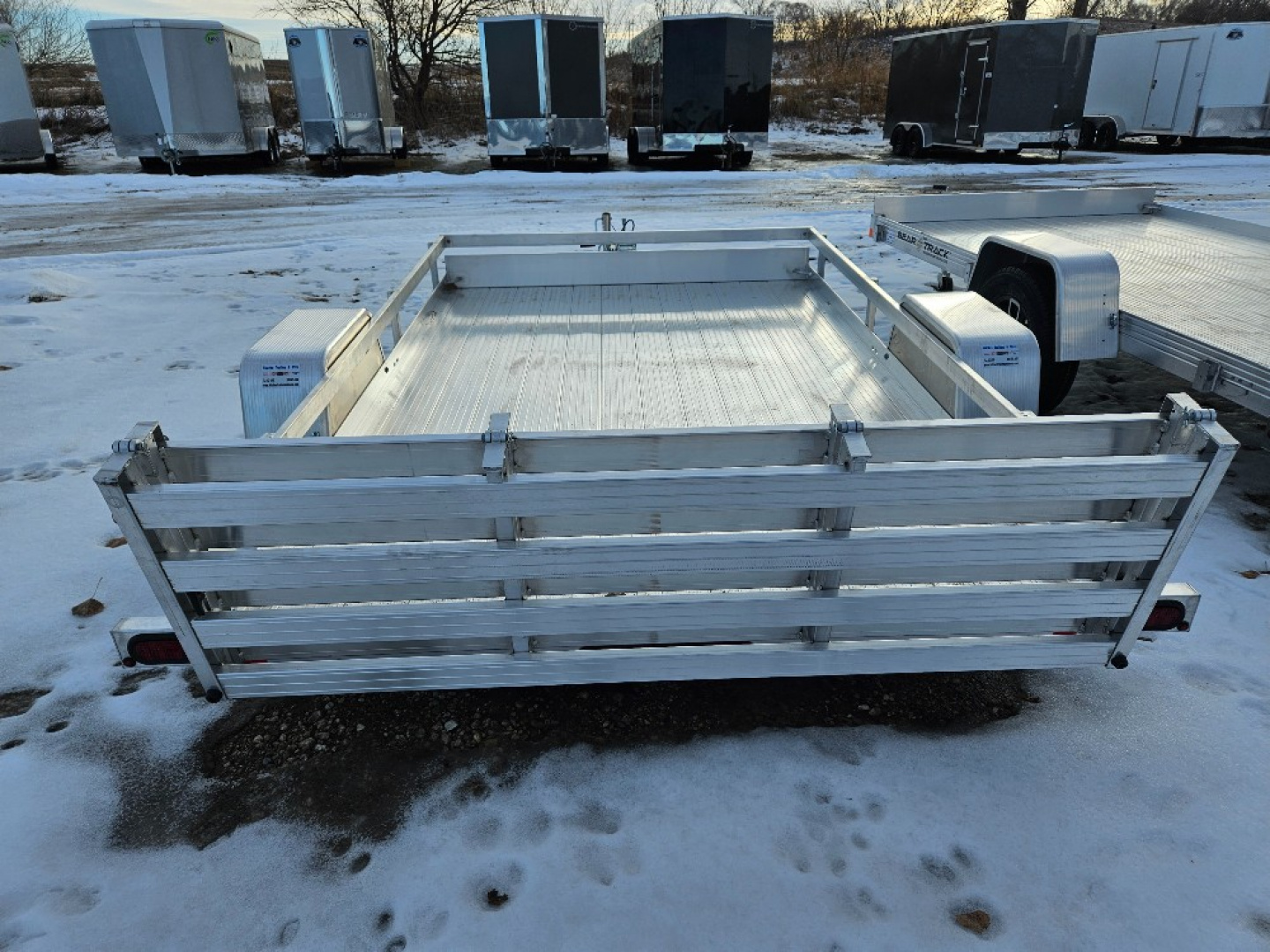 New 2026 Bear Track 76"x10' Utility Trailer