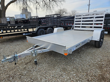 New 2026 Bear Track 76 x12' Utility Trailer