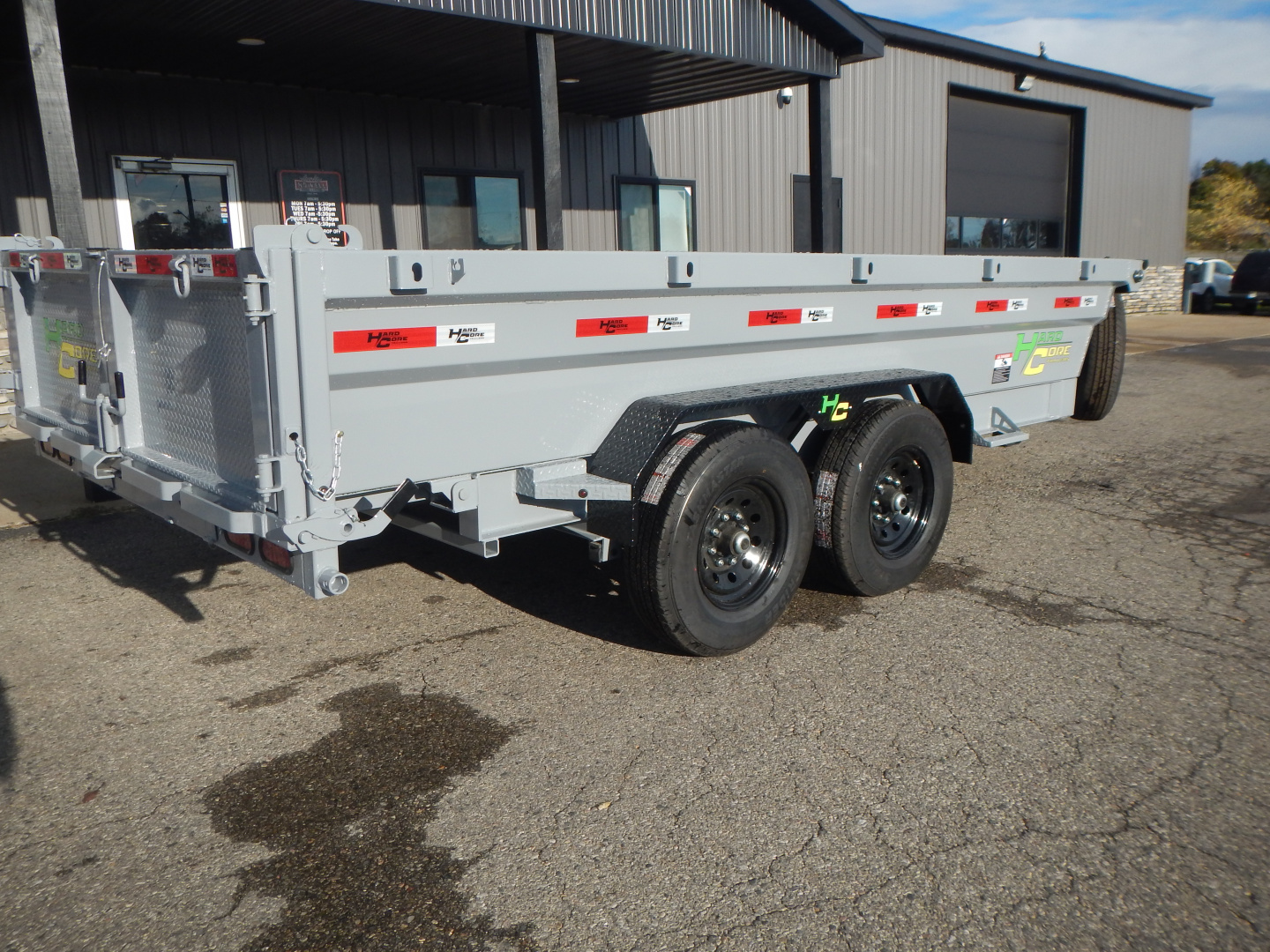 New 2025 HardCore Trailers 7 X 14 L.S DUMP Dump Trailer