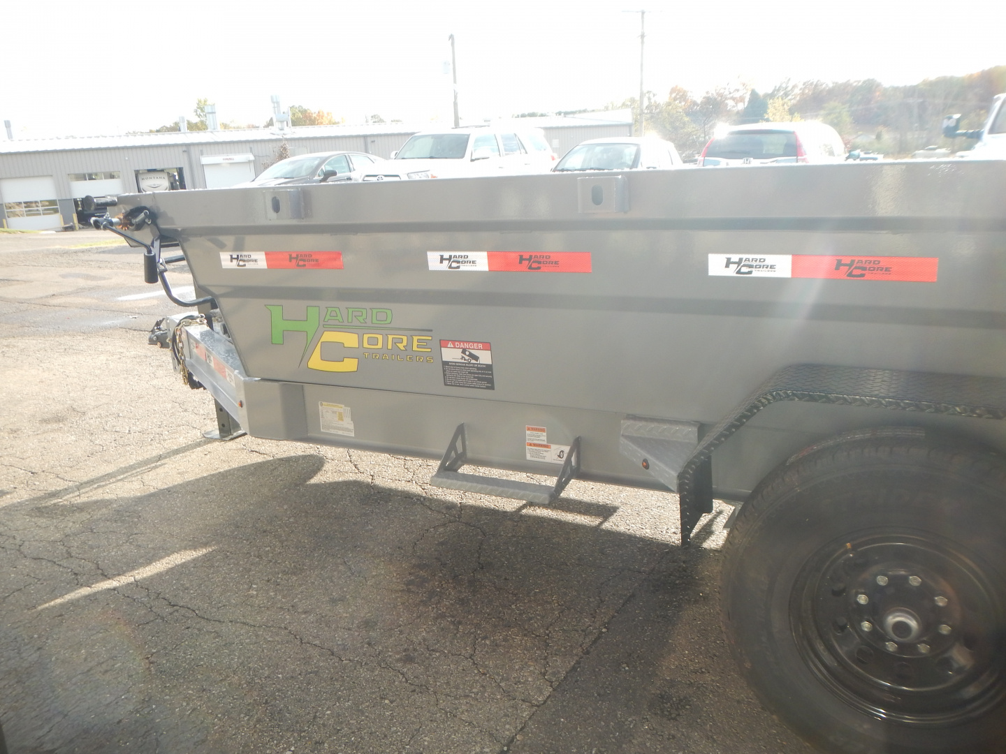 New 2025 HardCore Trailers 7 X 14 L.S DUMP Dump Trailer