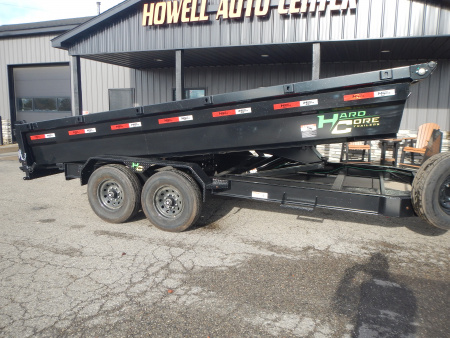 New 2025 HardCore Trailers 7 X 14 L.S DUMP Dump Trailer