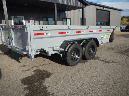 New 2025 HardCore Trailers 7 X 14 L.S DUMP Dump Trailer