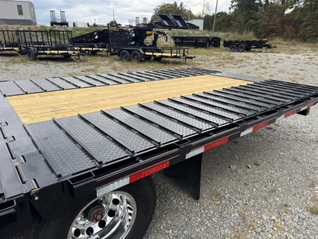 New 2026 Diamond C Trailers FMAX212 Flatbed Trailer, HYD DOVETAIL, HYD JACKS, ALUMINUM OUTER WHEELS