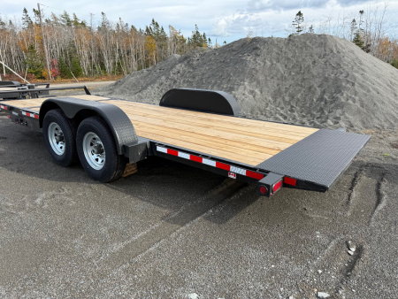 New 2026 Canada Trailers 21' Split Tilt Equipment hauler 14,000 Lb Equipment Trailer