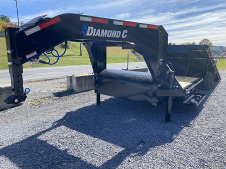 New 2026 Diamond C DET210 DECK OVER TILT TRAILER 20’ TILT 6’ STATIONARY 23K G.V.W.R.