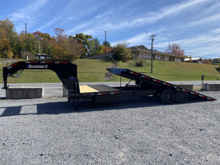 New 2026 Diamond C DET210 DECK OVER TILT TRAILER 20’ TILT 6’ STATIONARY 23K G.V.W.R.