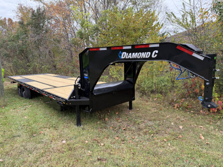 New 2026 Diamond C DET210 DECK OVER TILT TRAILER 20’ TILT 6’ STATIONARY 23K G.V.W.R.