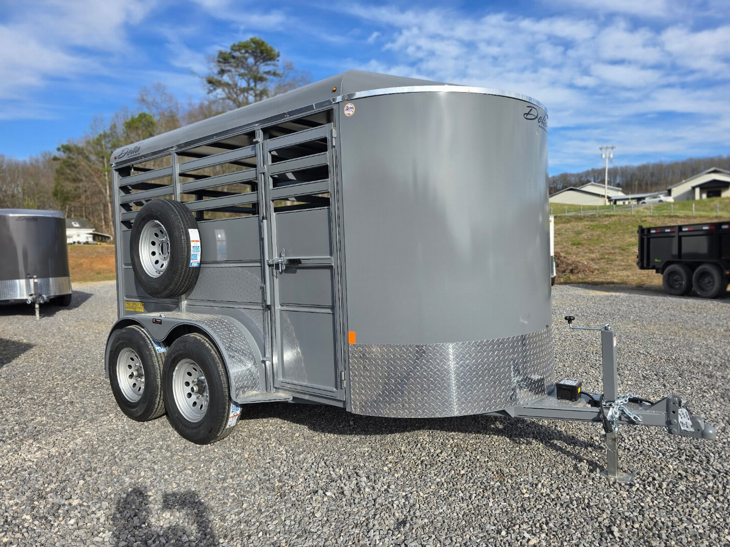 New 2026 Delta Trailers 6X12 500 ES 6'6 HEIGHT Stock / Stock Combo Trailer