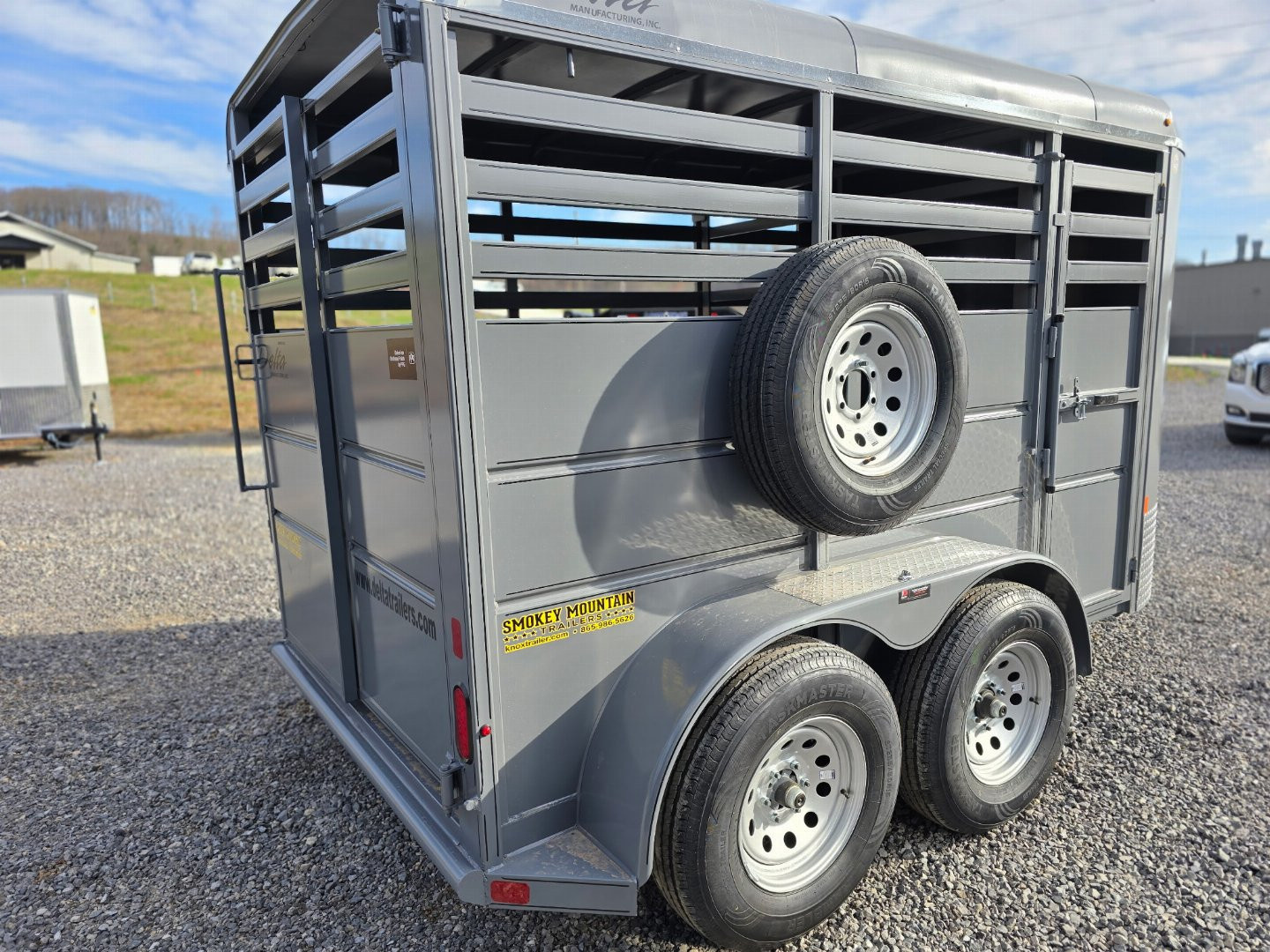 New 2026 Delta Trailers 6X12 500 ES 6'6 HEIGHT Stock / Stock Combo Trailer