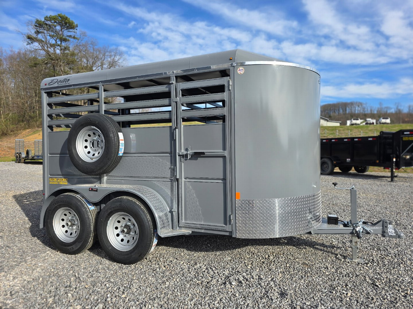 New 2026 Delta Trailers 6X12 500 ES 6'6 HEIGHT Stock / Stock Combo Trailer