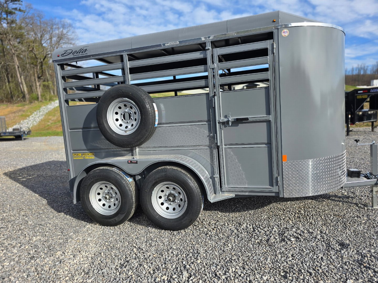 New 2026 Delta Trailers 6X12 500 ES 6'6 HEIGHT Stock / Stock Combo Trailer