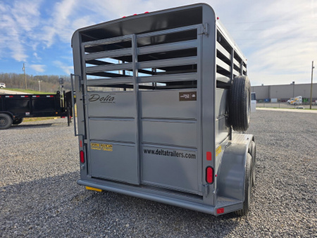 New 2026 Delta Trailers 6X12 500 ES 6'6 HEIGHT Stock / Stock Combo Trailer
