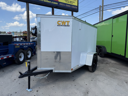 New 2026 Covered Wagon Trailers 5X8 SA SIDE DOOR RAMP Cargo / Enclosed Trailer