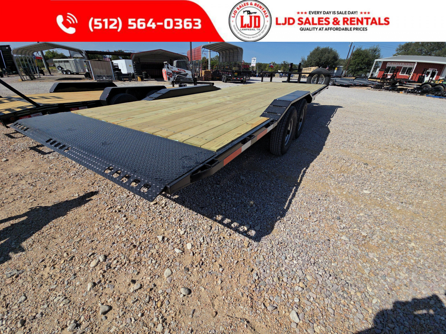 New 2026 Texas Pride - Tilt Trailer - 16K GVWR 102" X 25'