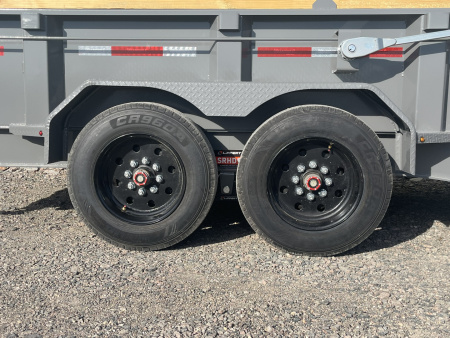 New 2026 16' 18k Diamond C Low-Pro Telescopic Dump Trailer