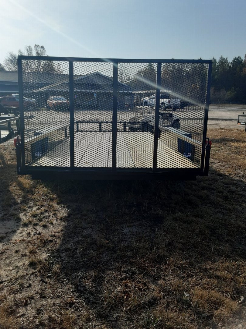 New 2026 AMO 6x16 Tandem Axle Woodside 2 Brake Utility Trailer