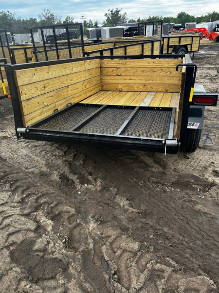 New 2026 AMO 3K 6X10 WOODSIDE Utility Trailer