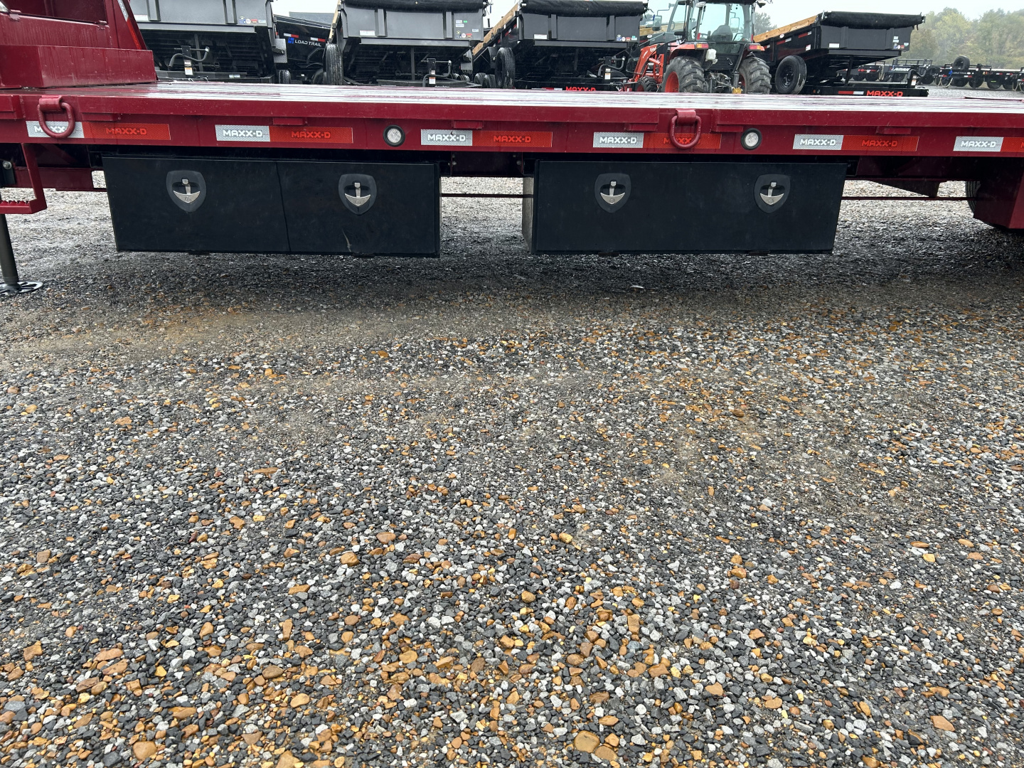 Used 2024 MAXXD 34' x 102" 30k Hyd Dove Gooseneck Trailer