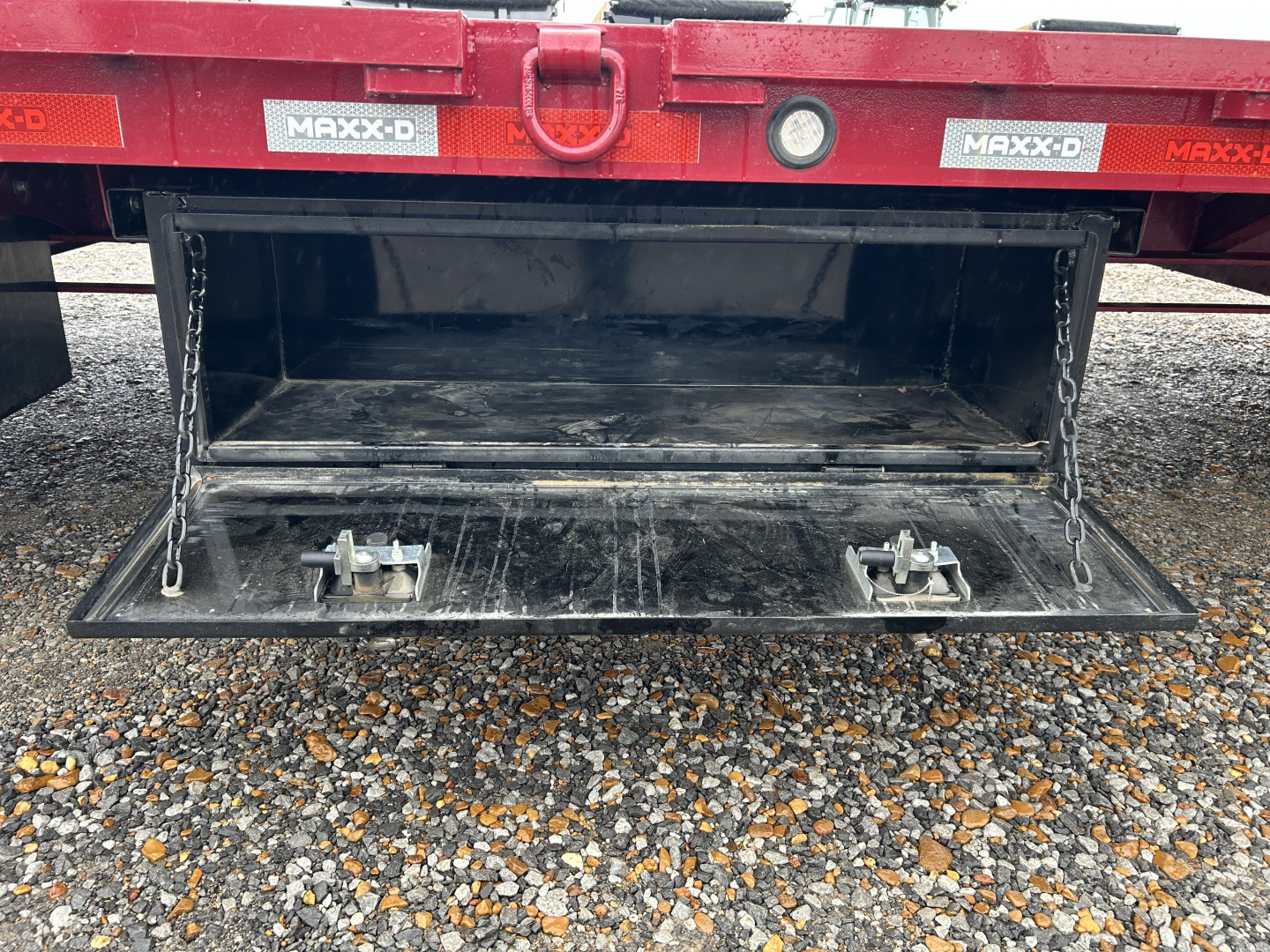 Used 2024 MAXXD 34' x 102" 30k Hyd Dove Gooseneck Trailer