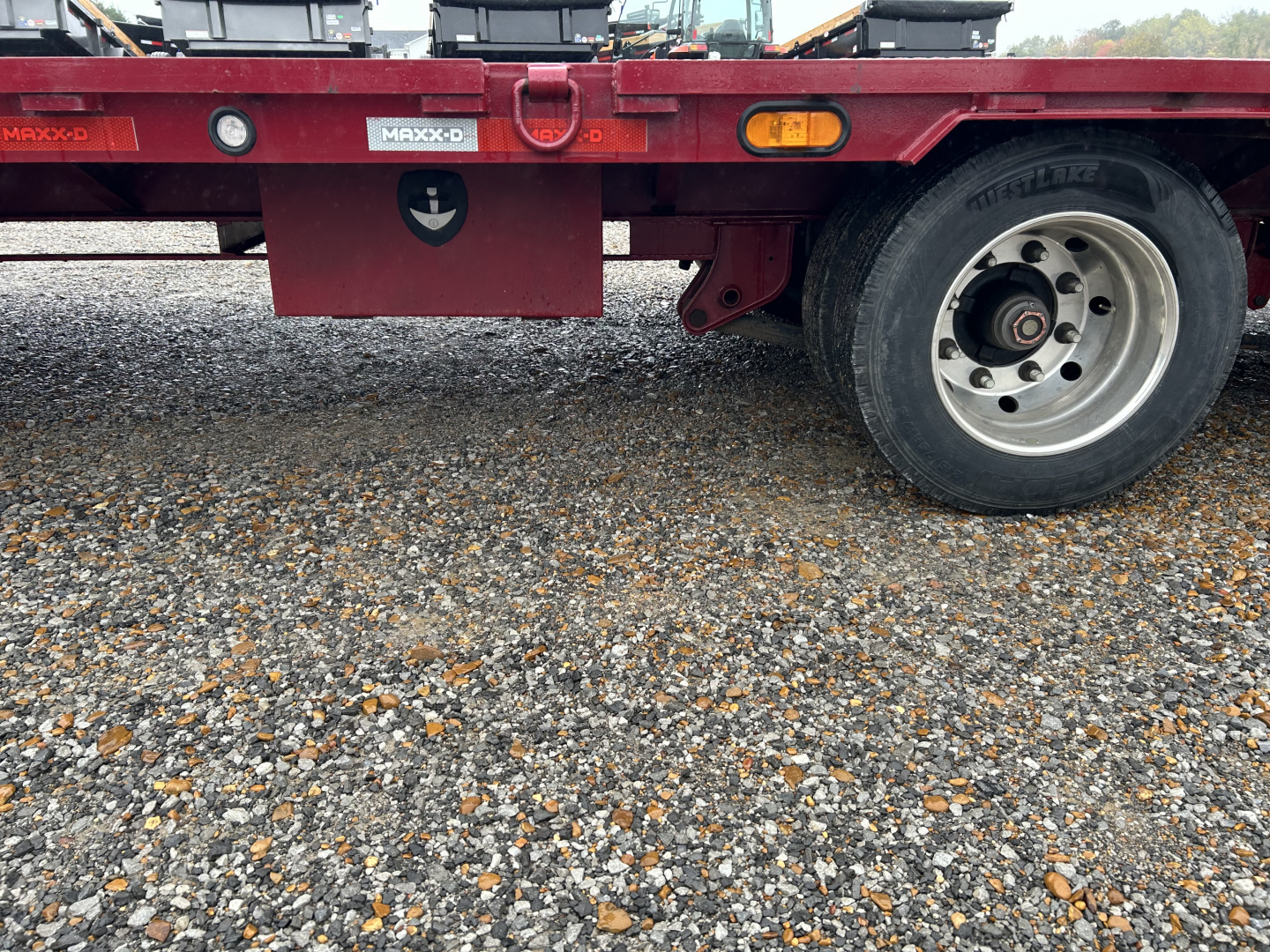 Used 2024 MAXXD 34' x 102" 30k Hyd Dove Gooseneck Trailer