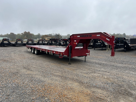 Used 2024 MAXXD 34' x 102" 30k Hyd Dove Gooseneck Trailer