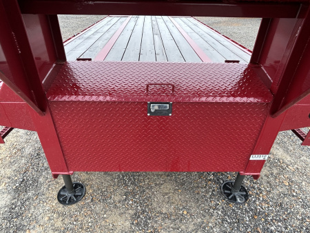 Used 2024 MAXXD 34' x 102" 30k Hyd Dove Gooseneck Trailer