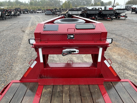 Used 2024 MAXXD 34' x 102" 30k Hyd Dove Gooseneck Trailer