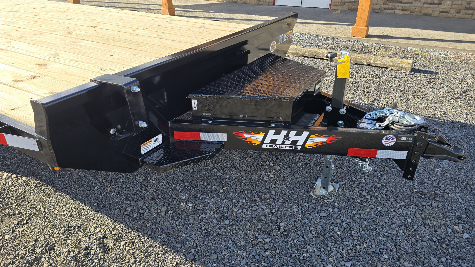 New 2026 H&H Trailers Deckover Trailer / 9900 GVWR / 102"X16'