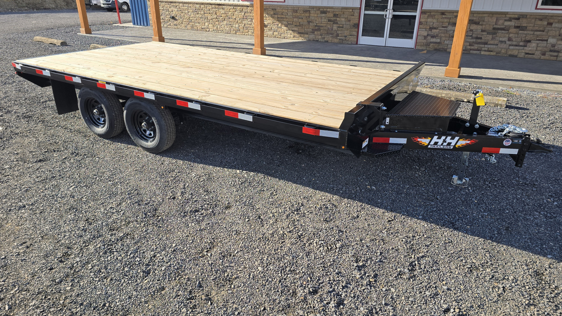 New 2026 H&H Trailers Deckover Trailer / 9900 GVWR / 102"X16'