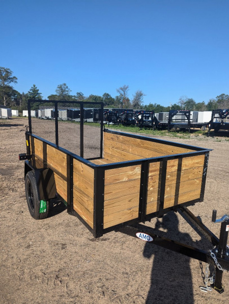 New 2026 AMO 5x8 3K Utility Trailer
