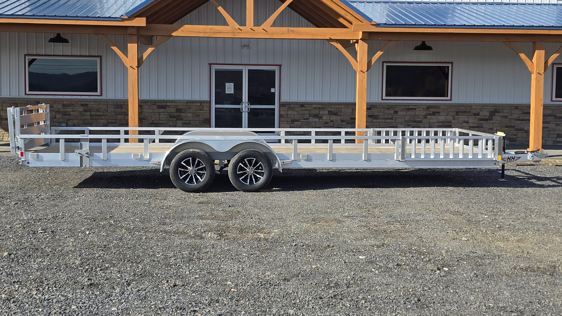 New 2026 H&H Trailers ATV Trailer / 82"X24' / 7000 GVWR
